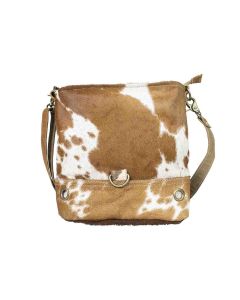 shoulder bag brown cow 35 cm (bos taurus taurus)