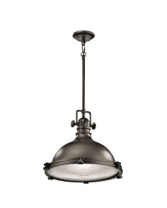 Hatteras Bay 1 Light Large Pendant - Olde Bronze