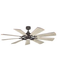 Gentry - 65in / 165cm Fan - Weathered Zinc
