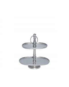 Kitchen serving stand oval 2 tiers 34cm