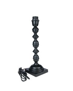 lamp base ornament black 40cm