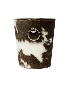 Champagne cooler cow brown/white