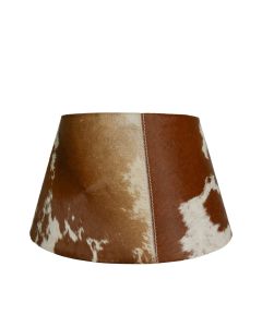 lampshade cow brown/white 30cm (bos taurus taurus)