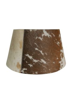 lampshade cow brown/white 40cm (bos taurus taurus)