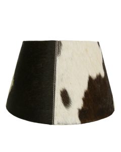 lampshade cow black/white 30cm (bos taurus taurus)
