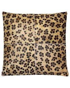 cushion cow leopard 45x45cm (bos taurus taurus)