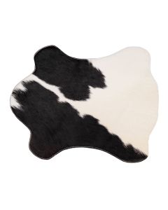 placemat cow hide shaped black/white 30x48cm (bos taurus taurus)
