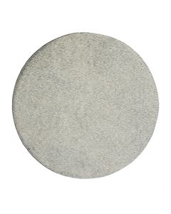Placemat cowhide round grey Ø38cm (bos taurus taurus)