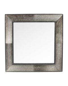 Mirror square cow grey 50x50cm (bos taurus taurus)