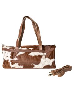 Handbag cow brown/white 42cm (bos taurus taurus)