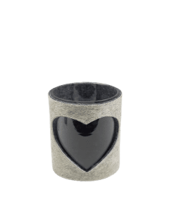 wind light cow heart grey 10cm (bos taurus taurus)
