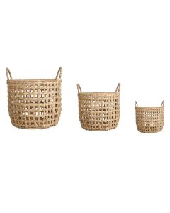 waterhyacinth basket natural (3)