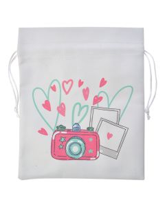 Backpack 18x20 cm multi coloured - pcs     