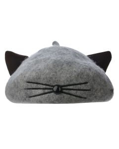 Children's hat grey Ø 23x3 cm - pcs