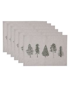 Tablemat (6) 48x33 cm - set (6)