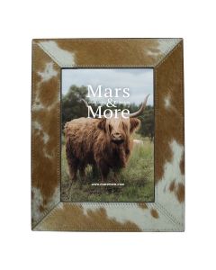 photo frame cow brown 18x13cm (bos taurus taurus)