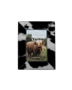 photo frame cow black 15x10cm (bos taurus taurus)