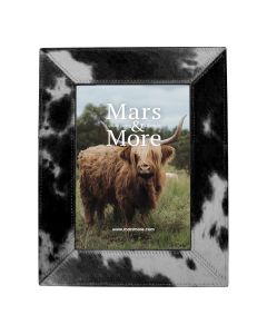 Photo frame cow black 18x13cm (bos taurus taurus)