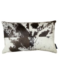 cushion cow brown/white 30x50cm (bos taurus taurus)