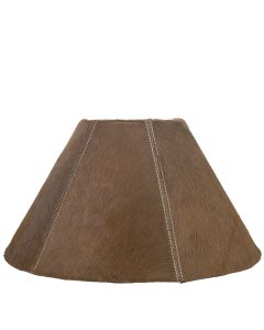 lampshade cow brown 39cm