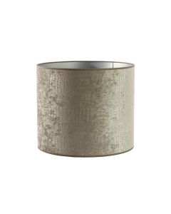 OPT2241057 - Shade cylinder 40-40-35 cm CHELSEA velours silver