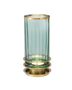 Arno Table Lamp - Green - Aged Brass