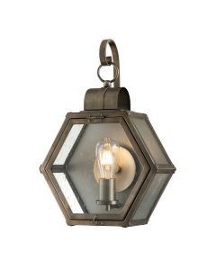 Heath 1 Light Medium Wall Lantern - Bronze