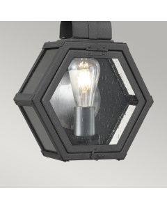 Heath 1 Light Small Wall Lantern - Black