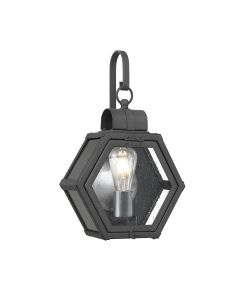 Heath 1 Light Small Wall Lantern - Black