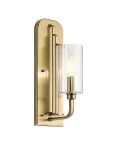 Kimrose 1 Light Wall Light - Brass