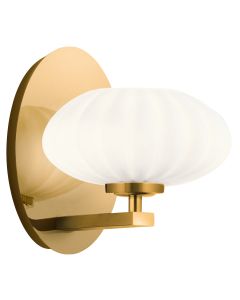 Pim 1 Light Wall Light - Gold