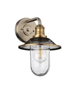 Rigby 1 Light Wall Light - Antique Nickel