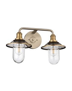 Rigby 2 Light Wall Light - Antique Nickel