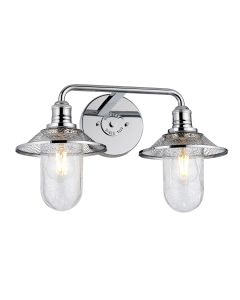 Rigby 2 Light Wall Light - Polished Chrome