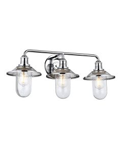 Rigby 3 Light Wall Light - Polished Chrome