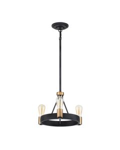 Silas  3 Light Pendant/ Semi-Flush