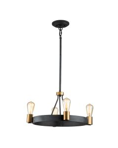 Silas  4 Light Pendant/ Semi-Flush