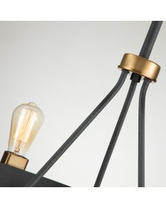 Silas  6 Light Pendant/ Semi-Flush