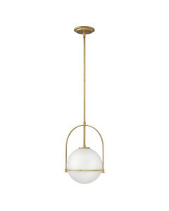 Somerset 1 Light Medium Pendant - Brass