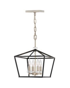 Stinson 4 Light Medium Pendant/ Semi-Flush - Nickel