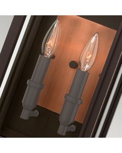 Sutcliffe 2 Light Wall Lantern - Oil Rubbed Bronze