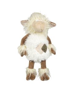 cuddly toy sweet long hair goat 25cm