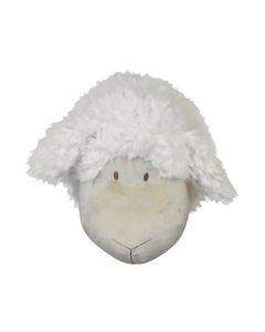 cuddly toy sheep wall head 24cm