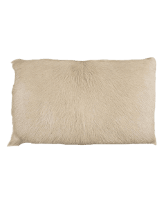 cushion goat cream 30x50cm (capra aegagrus hircus)