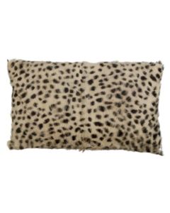 cushion goat cheetah 30x50cm (capra aegagrus hircus)