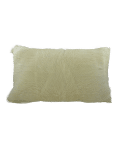 cushion goat white 30x50cm (capra aegagrus hircus)
