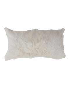 cushion goat white xl 30x55cm (capra aegagrus hircus)