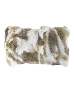 cushion rabbit mix brown 30x50cm (oryctolagus cuniculus)
