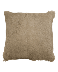 cushion goat beige 40x40cm (capra aegagrus hircus)