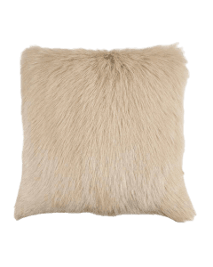 cushion goat cream 40x40cm (capra aegagrus hircus)